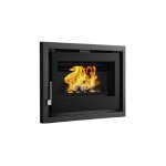Insert à bois ventilé - firematic nara 12. 6 kw porte fonte - sans vitre sérigraphiée noire Insert à bois ventilé - firematic nara 12. 6 kw porte fonte - sans vitre sérigraphiée noire