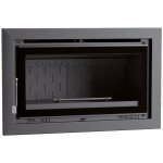 Fm biomasa - insert de chemine 65cm fm it - 165fk 12, 6kw foyer en fonte