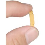 Inserts en carbure de largeur 10 pices / bote mgmn200 - g 2mm, pour outil de coupe de rainurage de ...