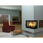 Azura home design - insert cheminée d'angle levio ii - 17 kw Azura home design - insert cheminée d'angle levio ii - 17 kw