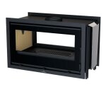 Insert de chemine double face double combustion 1007x596 bronpi cairo rfractaire 13 kw