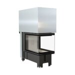 Insert cheminée nbu 11 3 côtés vitrés ouverture relevable + 3 bouches recuperateur Insert cheminée nbu 11 3 côtés vitrés ouverture relevable + 3 bouches recuperateur