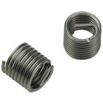 Insert filet� din 8140 type standard pour filetage m5 x 0, 8 mm acier antirouille 2, 0 x d
