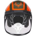 Casque forestier / casque de protection kox edition avec protection auditive et visi�re integral forest ...