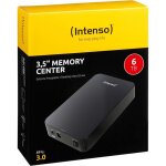 Intenso memory center disque dur externe 6 to noir