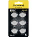 Intenso - pile bouton cr 2025 3 v 6 pc(s) 160 mah lithium 7502426 y711023