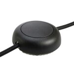 Interb�r 8124 - 004. 01 variateur � fil pour led avec interrupteur noir 1 x off / on commutation (min. ...