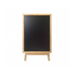 Interface plv - chevalet bois de peintre pour enfant avec recto ardoise noire et verso blanc effa�able ...