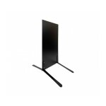 Interface plv - panneau trottoir avec ardoise sur pi�tement m�tal noir effet ressorts - dimensions 103 ...