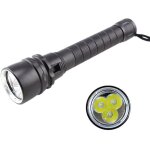 Lifcausal - vente internationale 3t6 l2 lampe de plonge led, lumire forte, rsistante  l'eau, flashlight ...