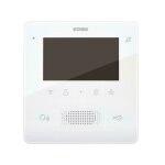 Interphone portier vide'o mains libres lcd, montage mural, 2 fils, couleur blanc 7559 Interphone portier vide'o mains libres lcd, montage mural, 2 fils, couleur blanc 7559