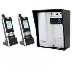 Interphone sans - fil ouverture gche / portail via combin - ultracom2 + visire noire + 2 combins