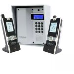 Interphone sans - fil ouverture g�che / portail via combin� - ultracom3 + visi�re argent�e + 2 combin�s ...