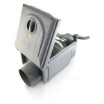 Interplast - clapet anti - retour pvc vacuation 100 - fitt - gris - pvc
