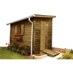 Interplast - kit goutti�re pour abri de jardin en bois d�v. 160 gris - fitt - gris - pvc