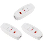 Interrupteur interm�diaire 250 v ca 10 a pour lampe de bureau avec t�moin lumineux marche / arr�t. interrupteu ...