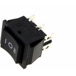 Interrupteur 6 cosses blanc 3 positions - hotte de dietrich