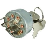 Interrupteur d'allumage et de d�marrage pour husqvarna, contacteur avec 2 cl�s, 7 bornes de rechange ...
