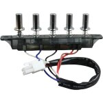 Interrupteur � bouton - poussoir pour hotte de cuisine, commutateurs de panneau � cl� pour hotte de cuisine, ...