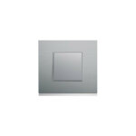 Hager ? interrupteur complet variateur de lumi�re ? mati�re bright inox ? installation rapide et �l�gante ...