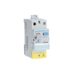 Interrupteur diffrentiel 1p + n 25a 30ma type haute immunit  bornes dcales hager cdh125f