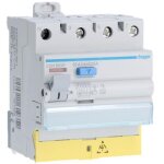 Interrupteur diff�rentiel 3p + n 63a 30ma type haute immunit� � bornes d�cal�es hager cdh863f