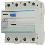 Interrupteur diffrentiel 4 modules 4 ples 63 / 0, 3 a