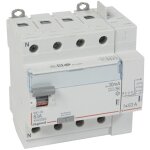 Interrupteur diffrentiel dx - id arrive haut  vis et dpart haut automatique - 4p 400v 63a typef ...