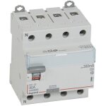 Interrupteur diffrentiel dx - id arrive haute et dpart bas  vis 4 ples 400v 40a typea 300ma 4 modules ...
