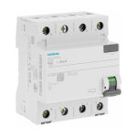 Interrupteur diff�rentiel t�trapolaire 30ma 63a type ac siemens