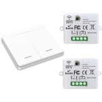 Interrupteur d'�clairage sans fil, interrupteur de s�curit� de l'�metteur rf et contr�leur de r�cepteur ...