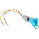 Interrupteur fils d'allumage , contacteur � cl� electrique � 2 fils verrouillage de commutateur � cl� ...