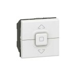 Interrupteur individuel de volets roulants mosaic 2 modules blanc (099656) Interrupteur individuel de volets roulants mosaic 2 modules blanc (099656)
