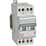 Interrupteur - inverseur modulaire double va - et - vient  point milieu 250v 2 modules legrand 412903 ...