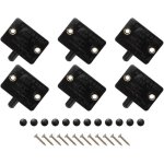 Interrupteur � led pour porte d'armoire 6 pi�ces noir �clairage placard normalement ferm�