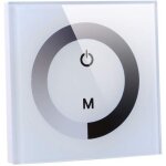 Interrupteur de lumi�re tactile mural, contr�leur de luminosit� de variateur de lumi�re led, panneau ...