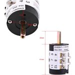 Interrupteur de motorisation avant / arri�re pour d�monte - pneu - 220v / 380v 20a m�tal plastic