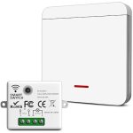 Interrupteur sans fil 230 v avec r�cepteur et �metteur, interrupteur sans fil pour lampes et appareils ...