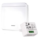 Interrupteur sans fil 230 v avec r�cepteur pour lampe commutateur t�l�command� rf 433 mhz port�e 50 m ...