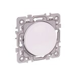 Interrupteur va et vient non lumineux avec griffes 10ax - square blanc Interrupteur va et vient non lumineux avec griffes 10ax - square blanc