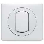 Interrupteur ou va - et - vient avec plaque céliane soft étanche 10a blanc (099161) Interrupteur ou va - et - vient avec plaque céliane soft étanche 10a blanc (099161)