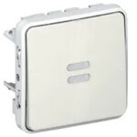 Interrupteur ou va - et - vient t�moin �tanche c�blage phase distribu�e plexo composable ip55 10ax 250v ...