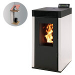 Interstoves - pack poêle à granules marina 6 etanche + kit conduit vertica Interstoves - pack poêle à granules marina 6 etanche + kit conduit vertica