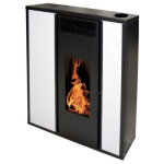 Po�le � granules tessa 10 etanche concentrique - blanc