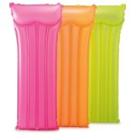 Intex neon frost matelas gonflable multicolore 183 x 76 cm