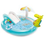 Aire de jeux gonflable intex alligator