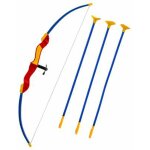 Jeu de tir  l'arc '3 flches & archer' 59cm bleu