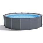 Intex - kit piscine graphite 4 - 78 x 1 - 24 m