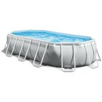 Intex - piscine tubulaire ovale prism frame 5, 03 x 2, 74 x 1, 22 m