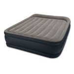 Matelas gonflable lectrique 2 places 'fibertech luxe' gris